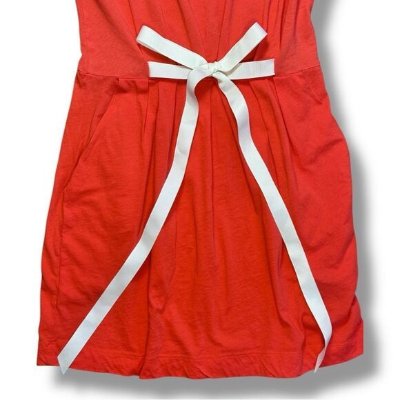 Silence + Noise Orange- Red Dolman Sleeve Mini Sundress Sz S - Picture 6 of 12